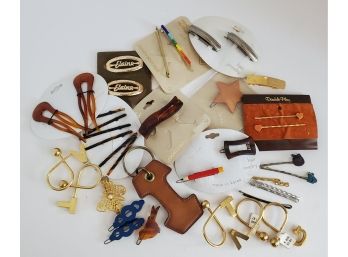 NOS Vintage Hair Accessories And Key Chains