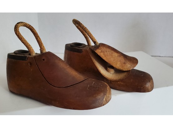 Vintage - Antique Children's Wooden Shoe Forms