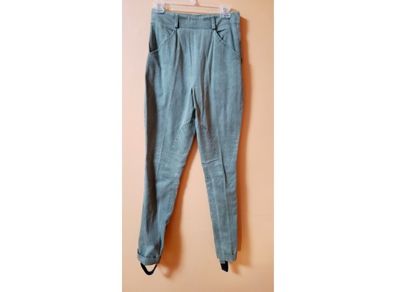 Vintage Wathne Equestrian Inspired Pants Super High Waisted