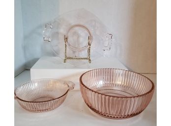 Pretty In Pink Depression Glass SHIPPING EXTRA