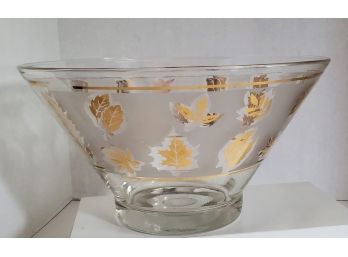 Now You're Just Teasing Me! 60s Libbey Hollywood Regency Chip Bowl SHIPPING EXTRA