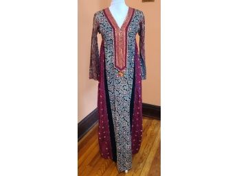 Jaw Dropping Vintage Moroccan Robe Dress