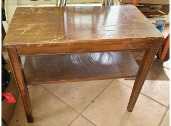Small Vintage Wooden Table Great Project Piece PICKUP ONLY