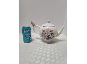 Lena Li Hummingbird And Lillies Teapot