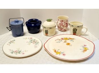 Ceramics And Vintage Plates PICKUP ONLY