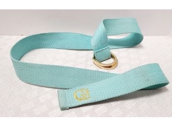 Cavi Tiffany Blue Adjustable Belt