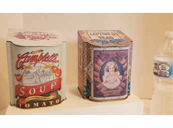 How Cute Are These! (Almost) Vintage Metal Boxes