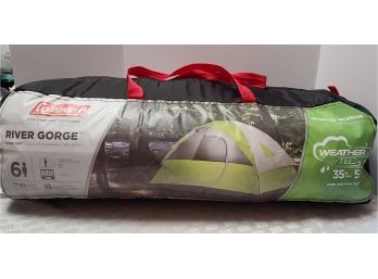 New Coleman River Gorge 6 Person Tent PICKUP ONLY