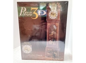 NIB 3D Puzzle Grandfather Clock Still Has Bradlees Price Tag