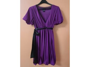 Romantic Purple Dress By Lyndia Size L