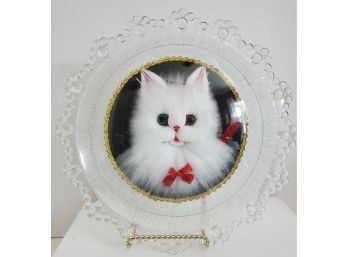No It's Not Pheasant Under Glass! It's Kitschy Kitty Under Glass