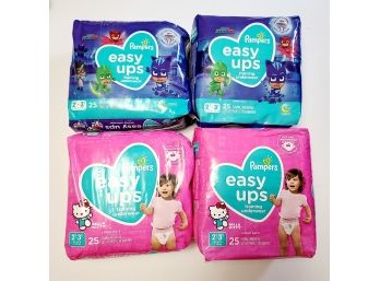 WE EVEN HAVE DIAPERS Pampers Easy Ups 2t 3t