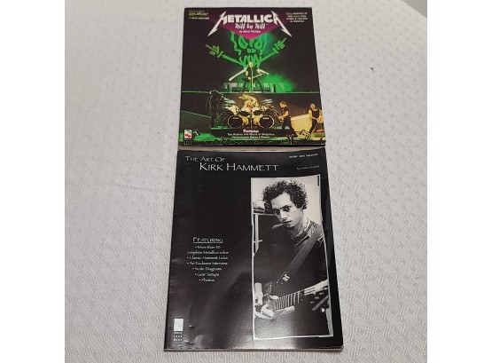 Metallica Guitar Books With History And The Art Of Kirk Hammett