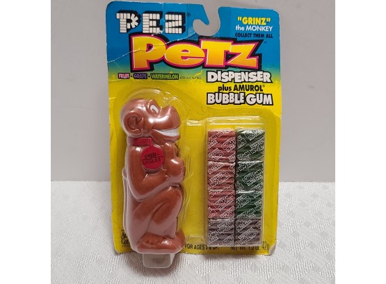 1998 Pez Pets Grinz The Monkey