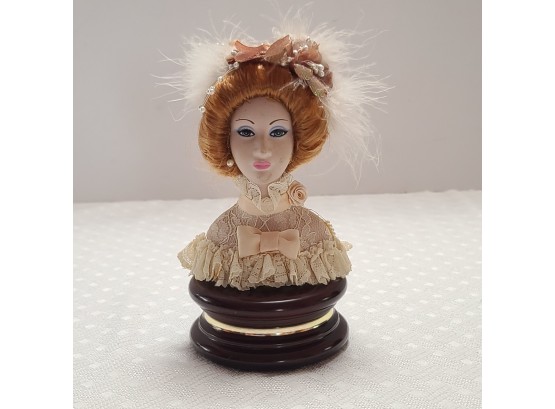 Victorian Style Lady Head Bust