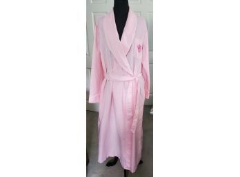 Pretty In Pink! AMAZING Vintage Bill Blass Monogrammed Robe