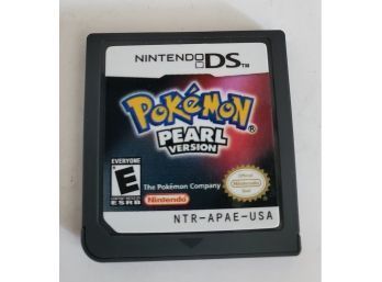 Vintage Pokmon Pearl Version For Nintendo DS