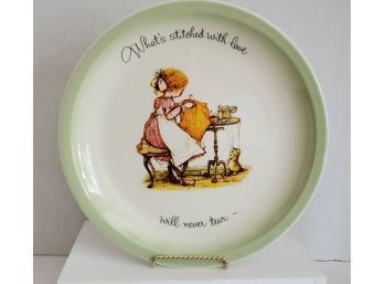 Vintage 1972 Holly Hobbie Collector's Plate