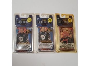 3 Unopened Auto Racing Vip 2000 Press Pack Collectible Cards