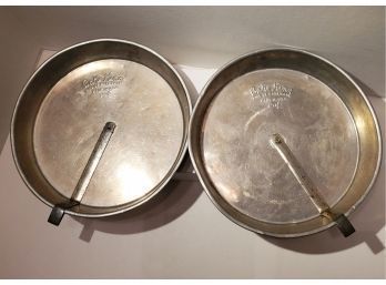 Vintage Bake King Aluminum  Cake Pans In Good Condition!