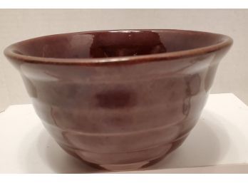 Vintage Canada USA Glazed  Pottery Bowl Excellent Condition