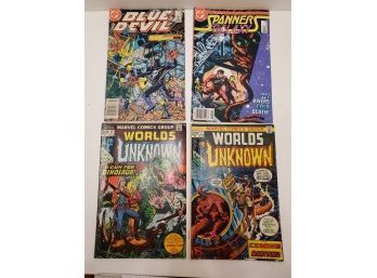 Vintage Marvel And DC Comics Including Blue Devil Lot