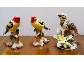 Adorable Bird Collection 2 One Signed J. Byron
