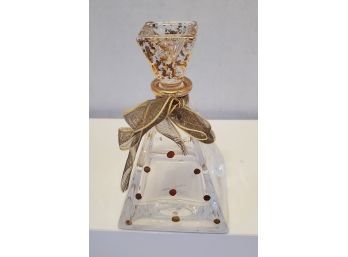 Vintage Royal Limited Crystal Hand Painted Crystal Perfume Bottle