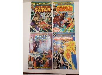 Vintage Marvel And DC Comics Including The Son Of Satan Lot