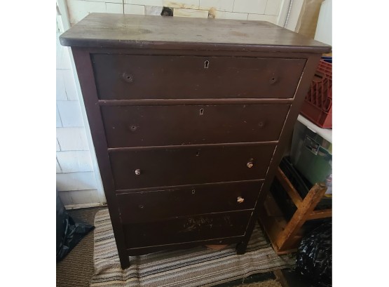 Vintage Dresser Ready For A Refab