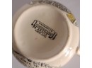 Vintage Stafforshire Mug And Silver Plated Serving Utensils