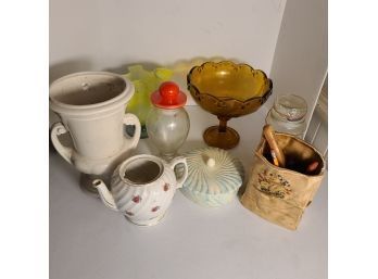 Vintage Glass And Ceramics THOSE MUSHROOMS