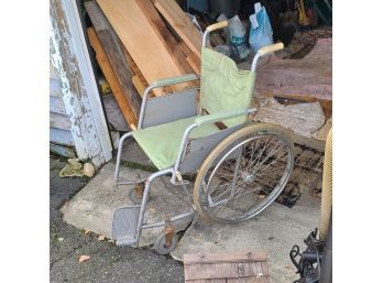 AMAZING Vintage Sears & Roebuck Wheelchair