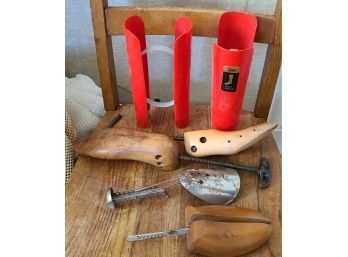 Vintage Shoe And Boot Shapers