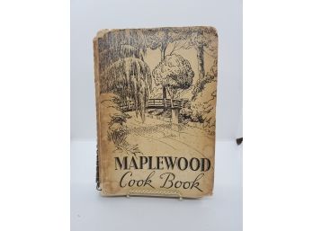 Vintage 1938 Maplewood NJ Cookbook