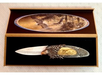 Eagle Collectible Boxed Stainless Steel Knife