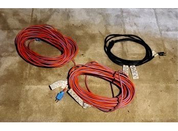 Assorted Extension Cords Working