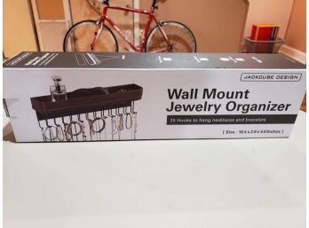 New In Box Wall Mount Jewelry Organizer