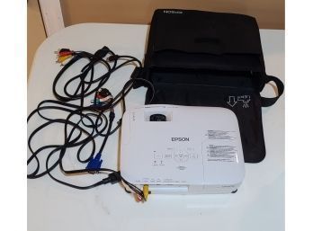 Epson Portable Projector With Case Works