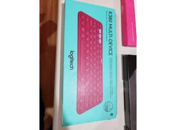 Logitech Pink Keyboard
