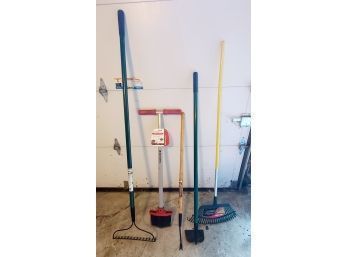 Yard Tools Including Brand New Edger