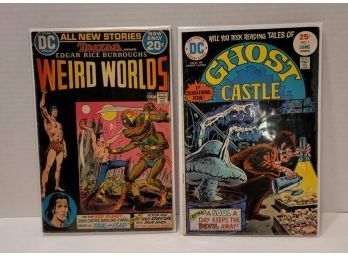 Lot Of DC Comic Books Including Ghost Castle #1 And Weird Worlds #1