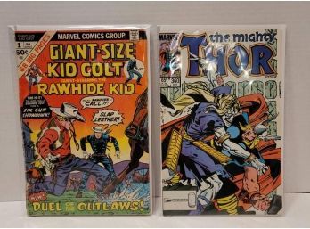 Lot Of Marvel Comic Books Including Giant-size Kid Colt #1