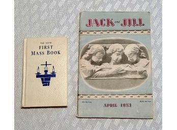 1953 Jack And Jill Magazine And 1971 Mass Book