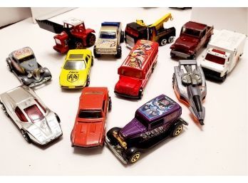 Vintage 70s And 80s Hot Wheels And Matchbox Cars And Trucks