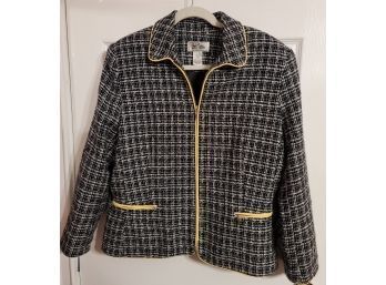 Vintage 80s Designer Bob Mackie Studio Women's Suit Jacket