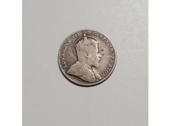 1910 Canada 10 Cent Coin