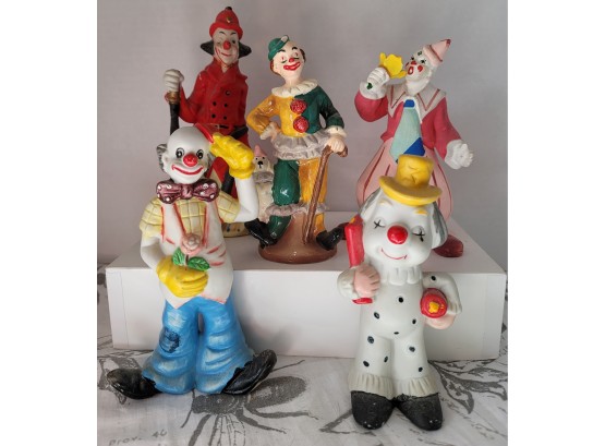 Vintage Mann And Enesco Clown Lot