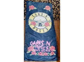 1989 Guns N Roses Logo Beach Towel