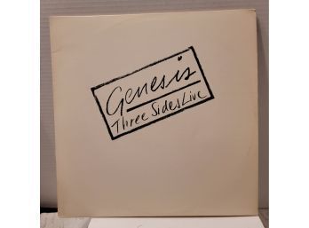 1982 Genesis 3 Sides Live Vinyl 2 Lp Set
